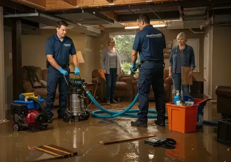 Basement Water Extraction and Removal Techniques process in Princes Lakes, IN